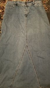 Jean skirt